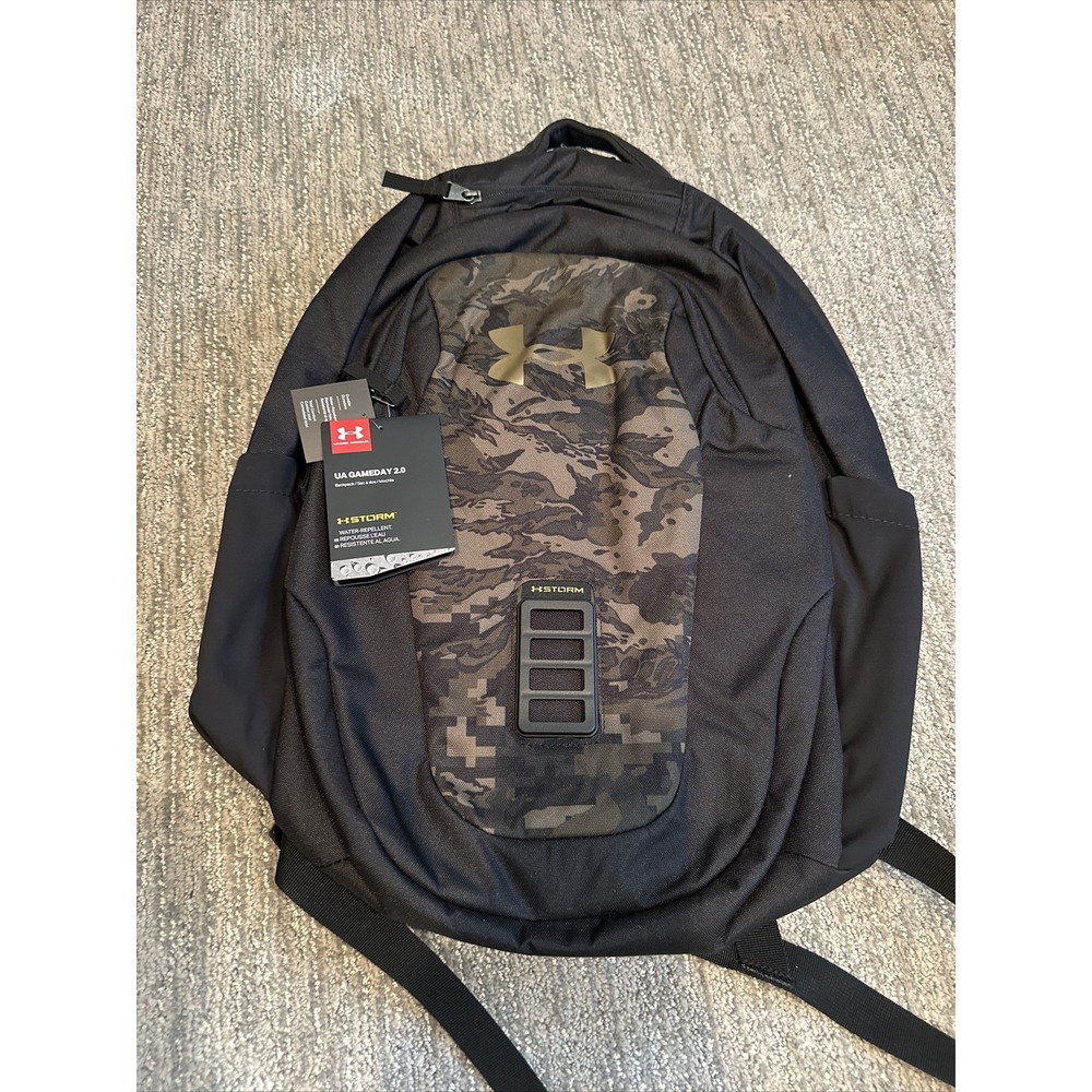 《NEW》Under Armour UA Gameday 2.0‎ Backpack School Adult Student Camo